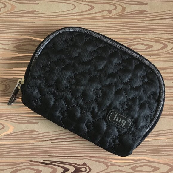 Lug Small Quilted Zip Pouch Pocket Wallet - Picture 2 of 12